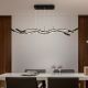 [Pre-Order] Home Studio  Wave Chandelier โคมไฟแต่งบ้านติดเพดาน ดำ