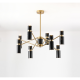 [Pre-Order] Home Studio  Black And Gold Chandelier โคมไฟแต่งบ้านติดเพดาน