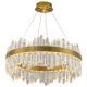 [Pre-Order] Home Studio  โคมไฟแต่งบ้านติดเพดาน - Circle Crystal Luxury Chandelier IV