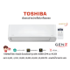 TOSHIBA แอร์แบบติดผนัง อินเวอร์เตอร์ GEN-Z SERIES  มี PM 2.5 FILTER สีขาว +แถมท่อน้ำยาแอร์ 4 เมตร