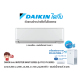 DAIKIN แอร์แบบติดผนัง Inverter STRAMER SERIES รุ่น FTKM-WV2S ประหยัดไฟ เบอร์ 5 สีขาว + แถมท่อน้ำยาแอร์ 4 เมตร