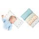 Airy Ventilation Pillow For Children (1Y+), Manufactured With Three -Dimensional Fabric The Air Flows Well. The Outer Casing Is Made From 100% Cotton Fabric. Can Be Washed. Blue Forest.