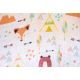 Premium grade diaper cloth [Site 60x60cm] Saker Bamboo70%+Cotton30% [Zoo Camping Zoo pattern]