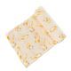 Premium grade diaper cloth [Site 60x60cm] Saker Bamboo70%+Cotton30%  [Yellow Cat pattern]