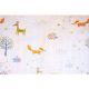 Premium grade diaper cloth [Site 60x60cm] Saker Bamboo70%+Cotton30% [Little Animals pattern]