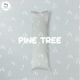 Airy Bolster Push Back 100% Cotton Casing, Can Be Removed, Size S, Size 12X42X8 Cm. Pine Tree