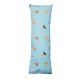 Airy Bolster Push Back 100% Cotton Casing, Can Wash, Size S, Size 12X42X8 Cm. Chiba