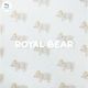 Airry Breatable Matress Sheet (Size L-70), A Bed Linen, Can Breathe Through For Seats, Size 70X120 Cm. Royal Bear