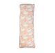 Airy Bolster M Model Lovely Bamboo (Lb) Size 20X65X12Cm. Soft Touch, Pink Swans (L7)