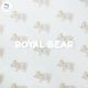 Airry Breatable Matress Sheet (Size S-65) Can Be Breathed. For 65X95X5 Cm Cushions. Royal Bear.