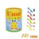 Soft Smile Flossters, A 2 -Year -Old Kidnening Dental Floss, Small Lines, Smooth, Not Easy, With Xelite Sleeping, Preventing 1 Jar Of Tooth Decay, 60 Pieces