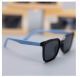 Saker High Quality Sunglasses Polarized Lens The Same Grade Used In The Italian Brand Premium Silicone Material, Not Cracked Lightweight, Comfortable To Wear, Modern Midnight Blue