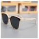 Saker High Quality Sunglasses Polarized Lens The Same Grade Used In The Italian Brand Premium Silicone Material, Not Cracked Lightweight, Comfortable To Wear, Flat Vanila