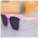 Saker High Quality Sunglasses Polarized Lens The Same Grade Used In The Italian Brand Premium Silicone Material, Not Cracked Lightweight, Comfortable To Wear, Retro Lady Pink