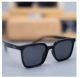 Saker High Quality Sunglasses Polarized Lens The Same Grade Used In The Italian Brand Premium Silicone Material, Not Cracked Lightweight, Comfortable To Wear Midnightblack