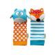 Bbluv Bbluv Foot Finders Socks Sensers Hearing Movement (New Age) Owl And Fox