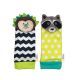 Bbluv Bbluv Foot Finders Socks Sensers Hearing Movement (New Age) Hedgehog And Racoon