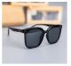 Saker High Quality Sunglasses Polarized Lens The Same Grade Used In The Italian Brand Premium Silicone Material, Not Cracked Lightweight, Comfortable To Wear, Retro Midnight Black