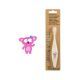 Jack N 'Jill, An Organic Toothbrush, Dino Corn Powder Material, Soft Bristles For Younger 1 Year Or Older, Kola Pattern.