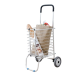 TS Modern Living รถตะกร้าเข็นของ 2ล้อ พับเก็บได้ Trolley0001