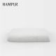 ZDECOR Hamplr, Hair towel  15 x 30 inch hair towels, white Basic model