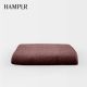 HAMPLR ผ้าเช็ดผมขนาด 15 X 30 นิ้ว รุ่น Basic สีน้ำตาล