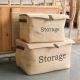 Cozybrown กล่องผ้า ลาย Storage [Pre-order 15 days]