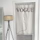 Cozybrown ผ้าม่านสีขาว ลาย Vogue