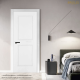 PROUD Model UN01 white exterior door wood pattern mullion strong durable size 70x200x35 cm