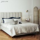 ZDECOR Frillow Bed Sheet 5 FT - The Phenomenon Collection Flawless Sand Design