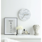 [Pre-Order] Home Studio  Marble Clock นาฬิกาลายหินอ่อน สีขาว