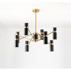 [Pre-Order] Home Studio  Black And Gold Chandelier โคมไฟแต่งบ้านติดเพดาน