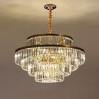 [Pre-Order] Home Studio  Circle Crystal Luxury Chandelier III โคมไฟแต่งบ้านติดเพดาน