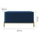 [Pre-Order] Home Studio Decorating Velvet Bench ม้านั่งยาวบุกำมะหยี่สำหรับตกแต่งบ้าน