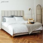 ZDECOR Frillow Sheet set 3.5 FT - The Signature Collection, Bright White Design