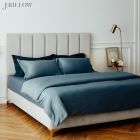 ZDECOR Frillow Bed sheet 6 FT - The Signature Design Gray Design