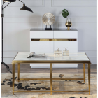 [Pre-Order] Home Studio Nordic Marble Coffee Table โต๊ะกลางห้องรับแขกท็อปหินอ่อน