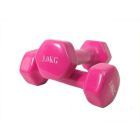 THAI SUN SPORT ดัมเบลยาง 3kg Dumbbells ดัมเบลล์ผู้หญิง (แพ็คคู่ (จะได้รับ2ชิ้น)) C-DUMB-03K-RPK