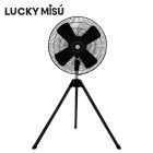 LUCKY MISU ลัคกี้มิตซู พัดลมอุตสาหกรรมสามขา รุ่นลมแรงพิเศษ 24 นิ้ว (สีดำ) LM14