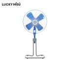 LUCKY MISU ลัคกี้มิตซู พัดลมตั้งพื้น รุ่นลมแรงพิเศษ 24 นิ้ว ปรับระดับได้ (สีดำ) LM126