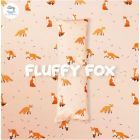 Airy Bolster Push Back 100% Cotton Cotton Casing. Can Be Washed. Size S Size 12X42X8 Cm. Fluffy Fox.