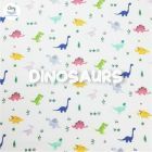 Airry Breatable Matress Sheet M 60X100 Size M Dinosaurs