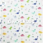 Airry Breatable Matress Sheet (Size S-65) Can Be Breathed. For 65X95X5 Cm Cushions, Dinosaurs