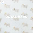 Airry Breatable Matress Baby Cushion Size (Xl-70) Size 70X130Cm. Royal Bear.