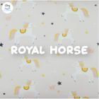 Airry Breatable Matress Baby Cushion Size (Xl-70) Size 70X130Cm. Royal Horse