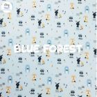 Airry Breatable Matress Baby Cushion Size (Xl-70) Size 70X130Cm. Blue Forest.