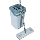 ไม้ถูพื้นแบบรีดน้ำพร้อมถังปั่น Flat mop ม็อบถังรีดน้ำ รุ่น CLEANING11