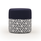 [Pre-Order]  Home Studio Pattern Designed Decor Stool ม้านั่งสำหรับตกแต่งบ้าน