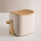 [Pre-Order]  Home Studio Rectangle Designed Portable Stool เก้าอี้สำหรับแต่งบ้าน เบจ