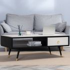 [Pre-Order] Home Studio Coffee Table With Drawer II โต๊ะกลางทรงเหลี่ยมสไตล์ยุโรป